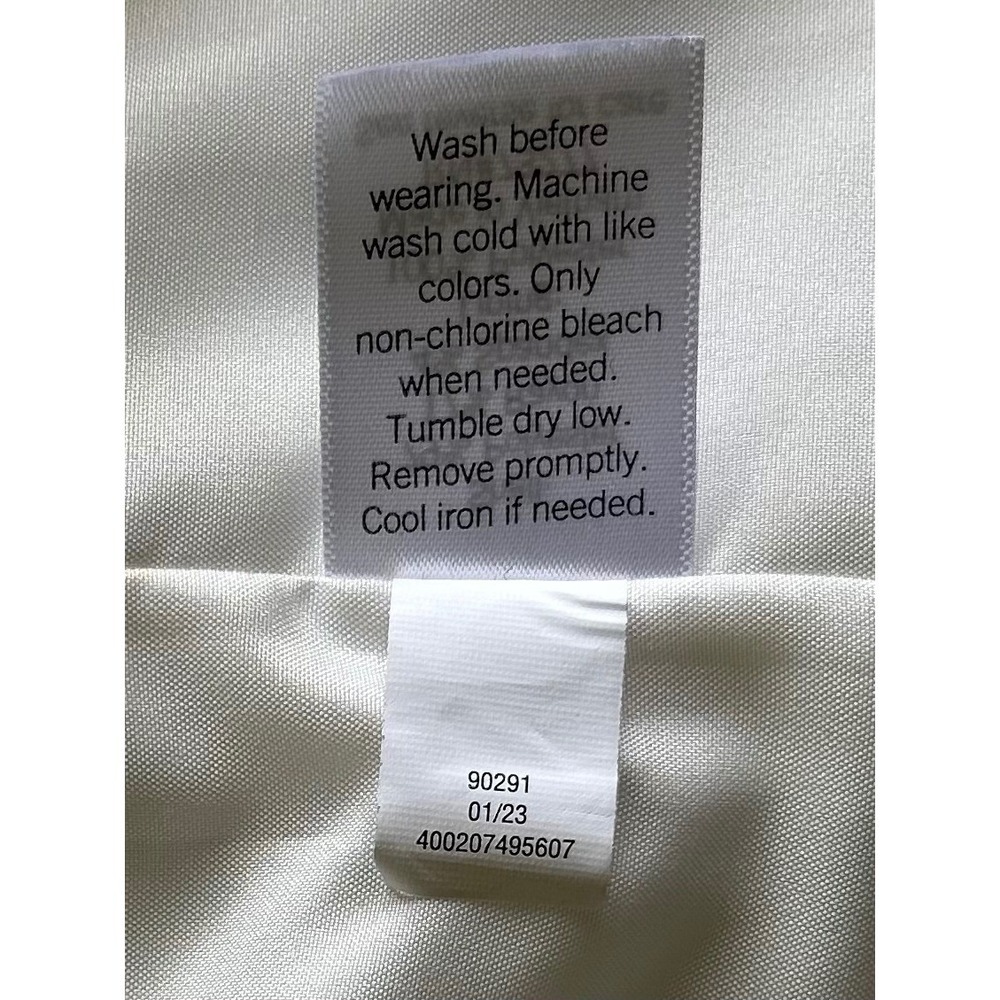 Nine West Womens Single Button Blazer White Cream Professional Jacket Size M - Picture 7 of 13